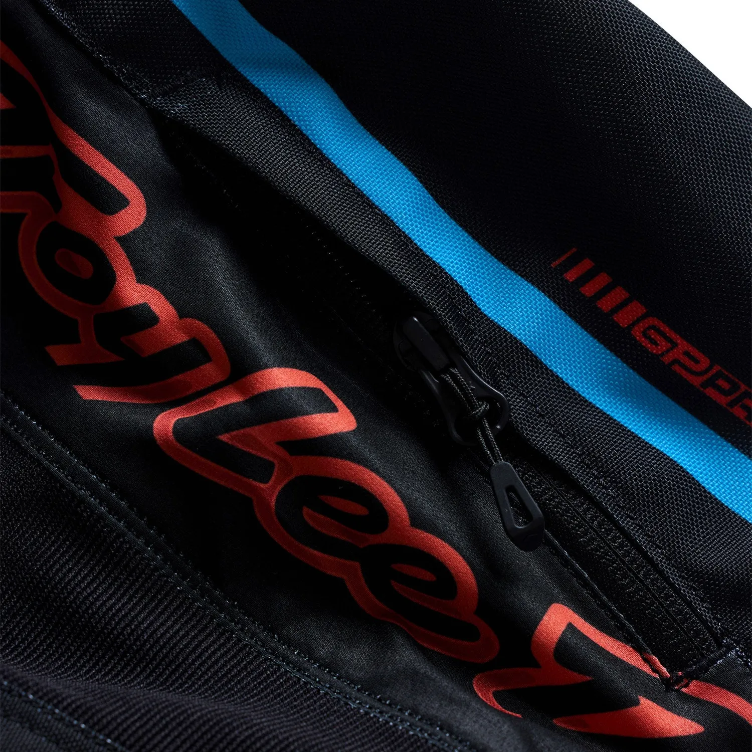 Troy Lee Designs GP Pro pantaloni moto bambino nero ciano