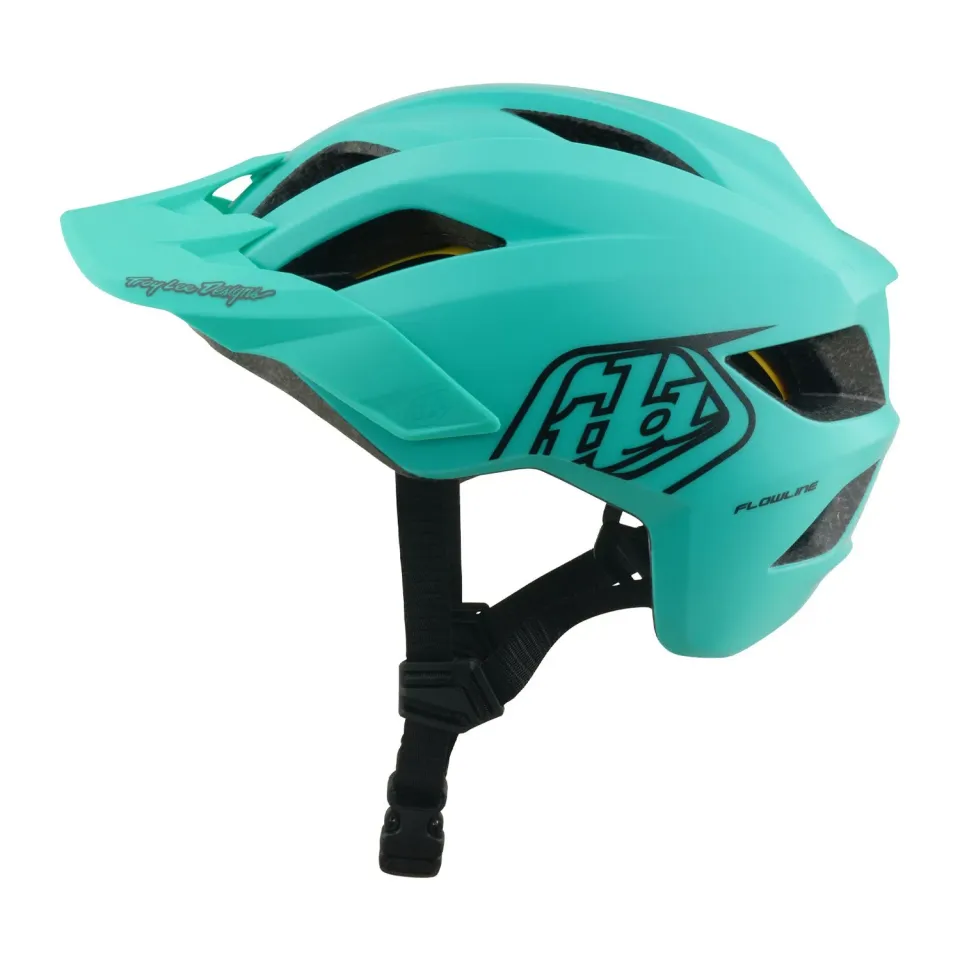 Troy Lee Designs Flowline casco bici bambino charcoal teal