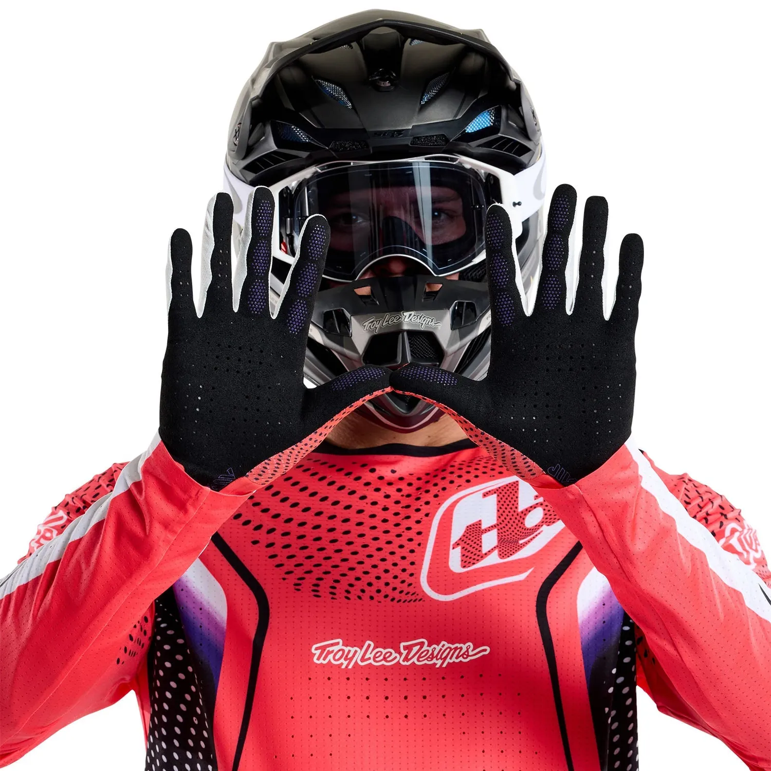 Troy Lee Designs Air Optic Guanti Moto Infra Red