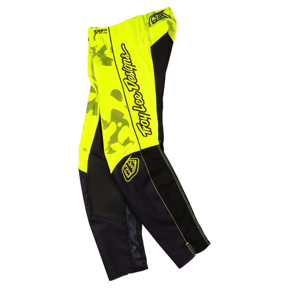 Troy Lee Designs GP Pro Blotted pantaloni moto ragazzo giallo 26