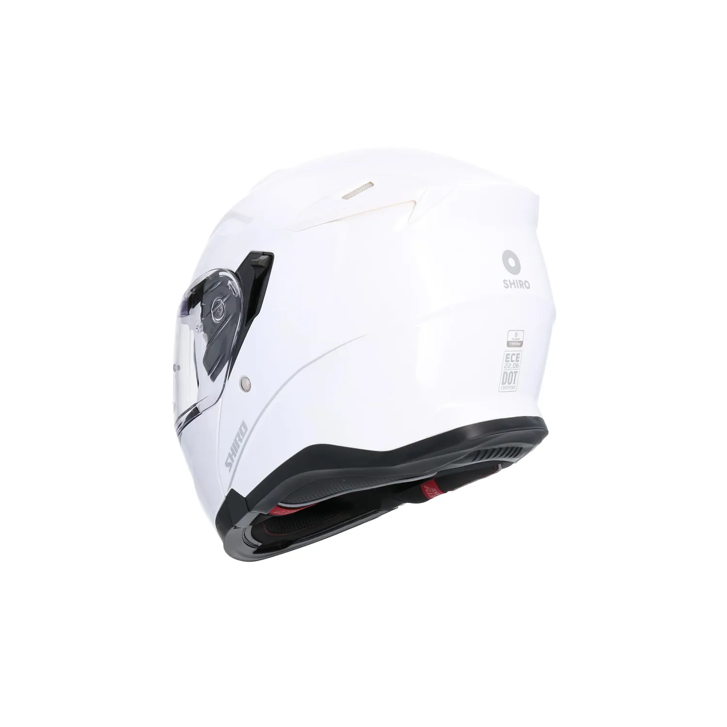 Bi Esse Sport Casco Integrale Bianco Perla S