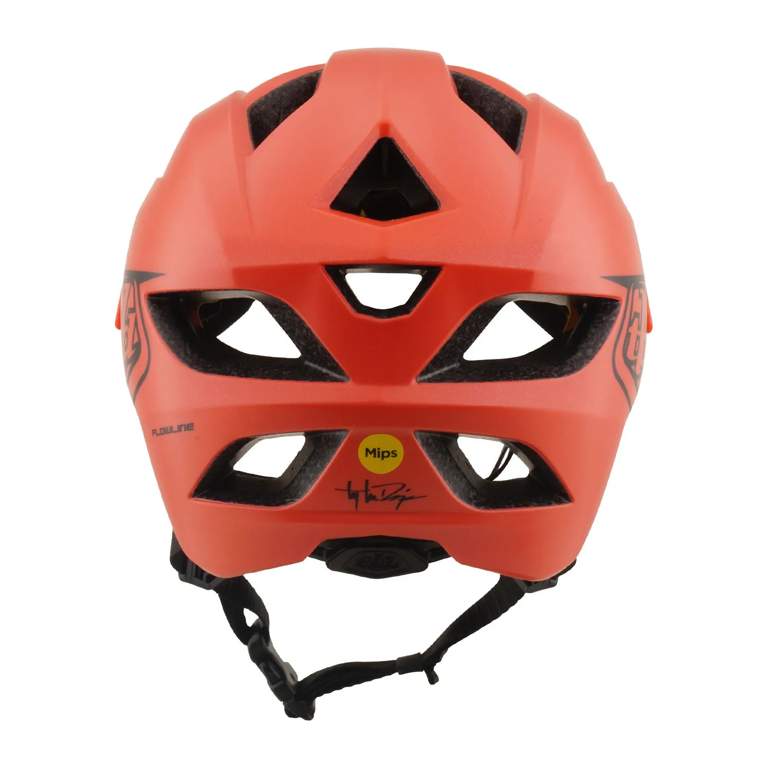 Troy Lee Designs Flowline Point casco bici bambino corallo MIPS