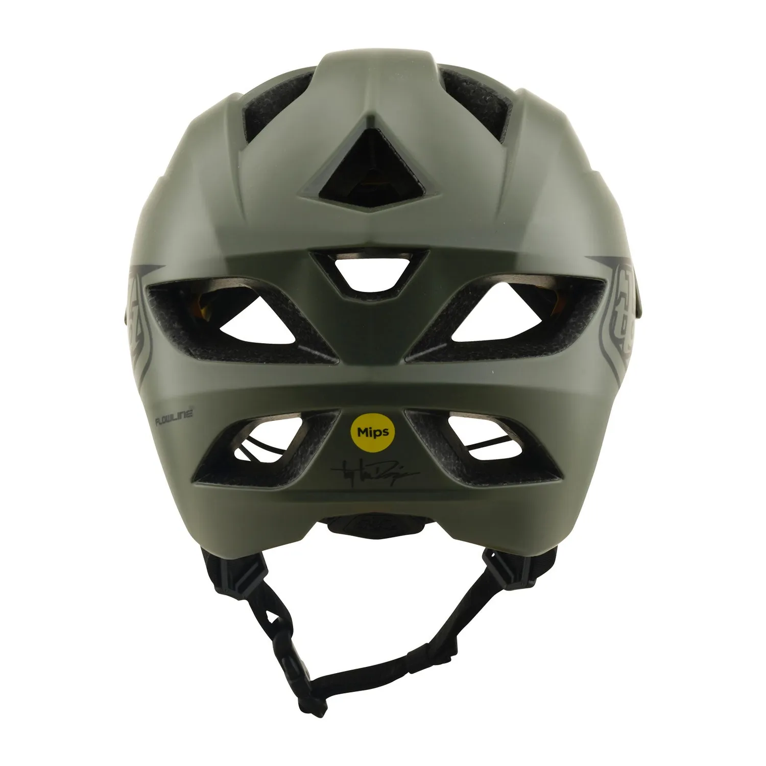 Troy Lee Designs Flowline casco bici bambino Army Phantom