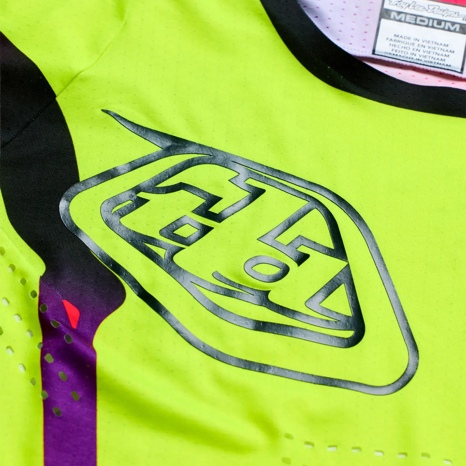 Troy Lee Designs SE Ultra maglia moto giallo fluo manica lunga