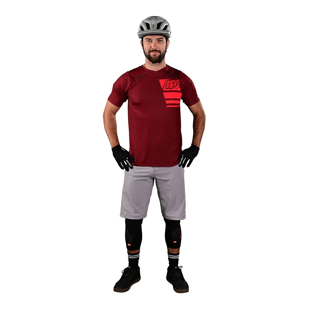 Troy Lee Designs Skyline Air maglia manica corta Stacks Syrah