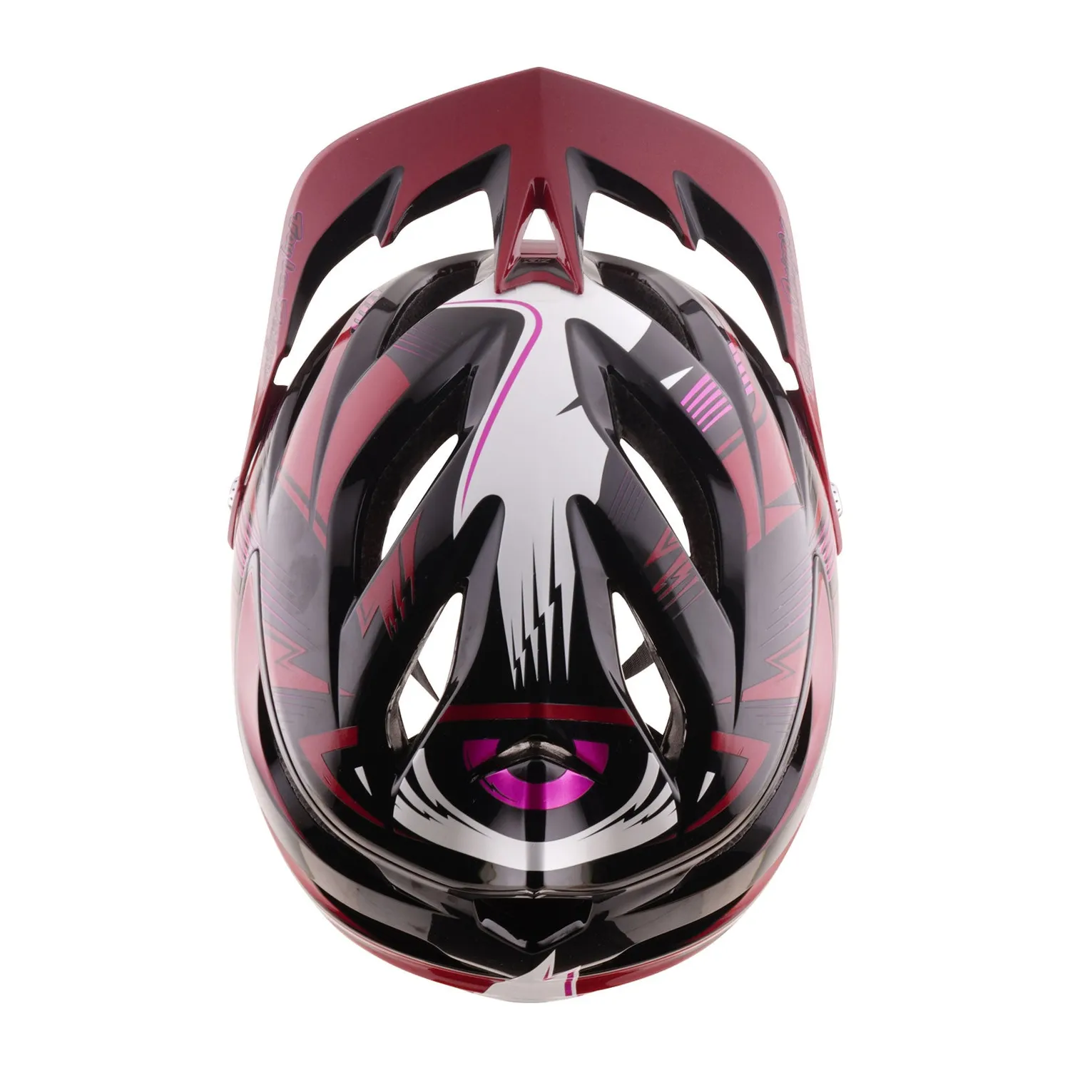 Troy Lee Designs A3 Cyclops casco mtb rosso MIPS