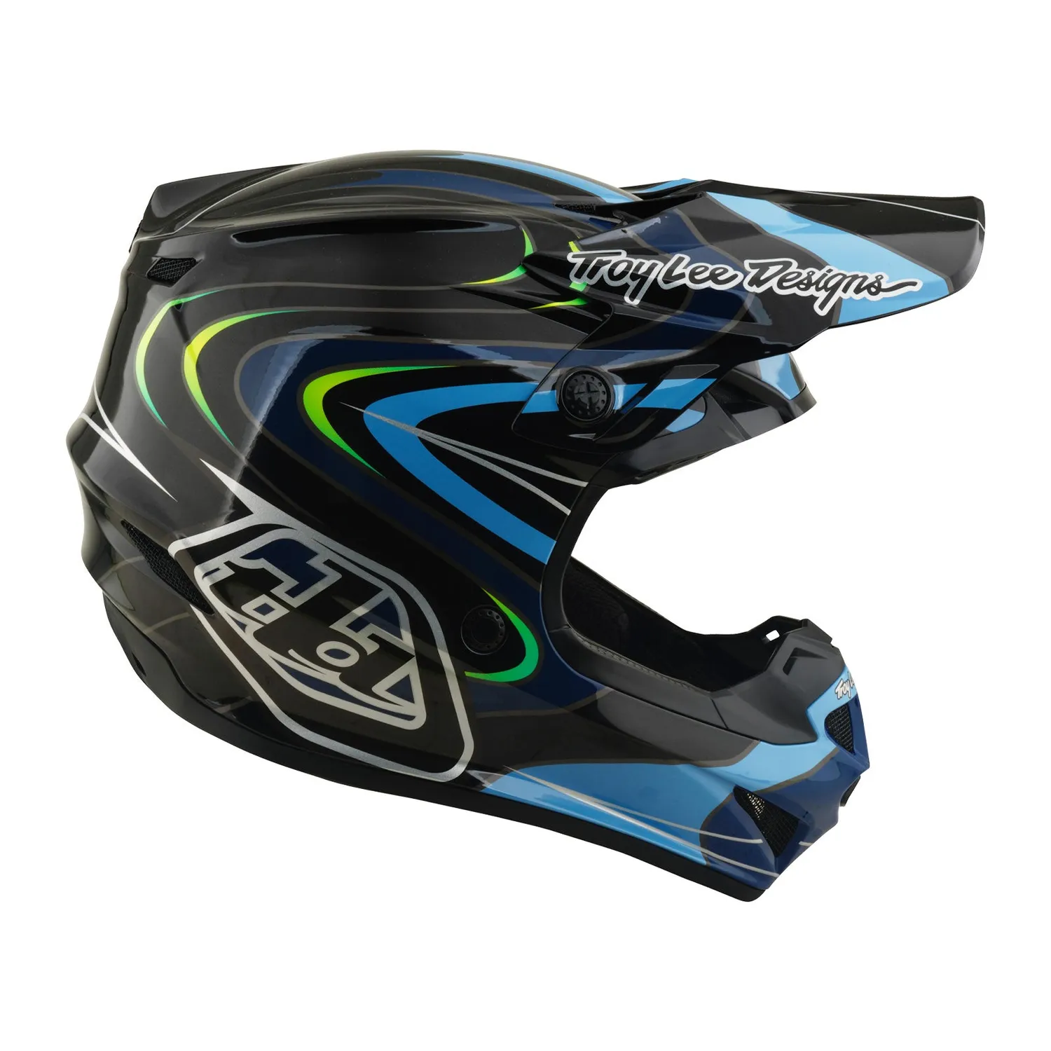 Troy Lee Designs GP Pro Pulse casco moto MIPS nero