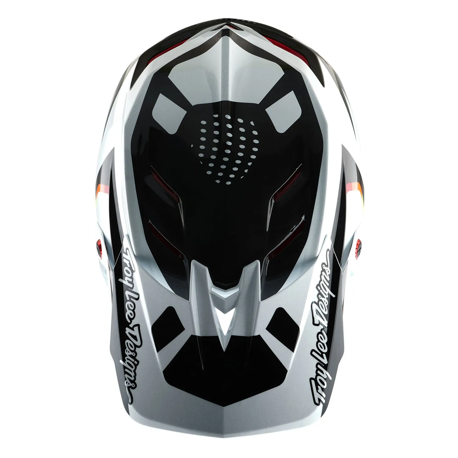 Troy Lee Designs D4 Carbon casco integrale Optic Black MIPS