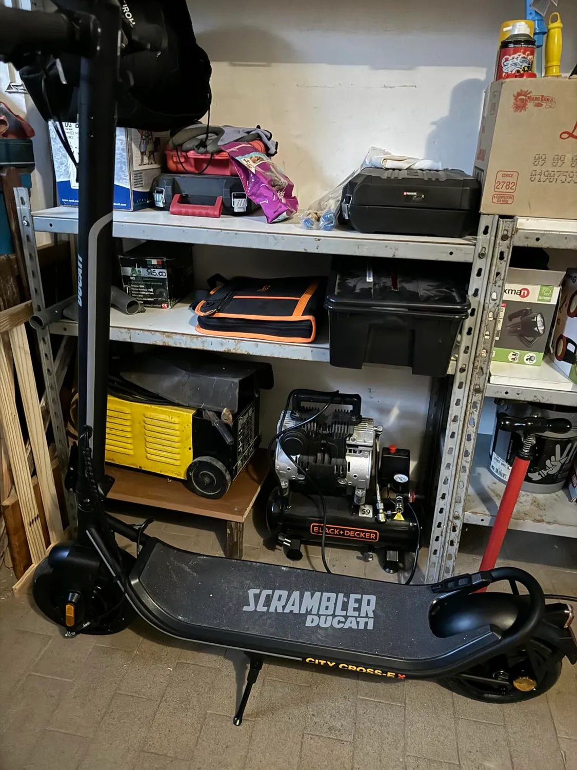 Ducati Scrambler City Cross-E X monopattino 450Wh