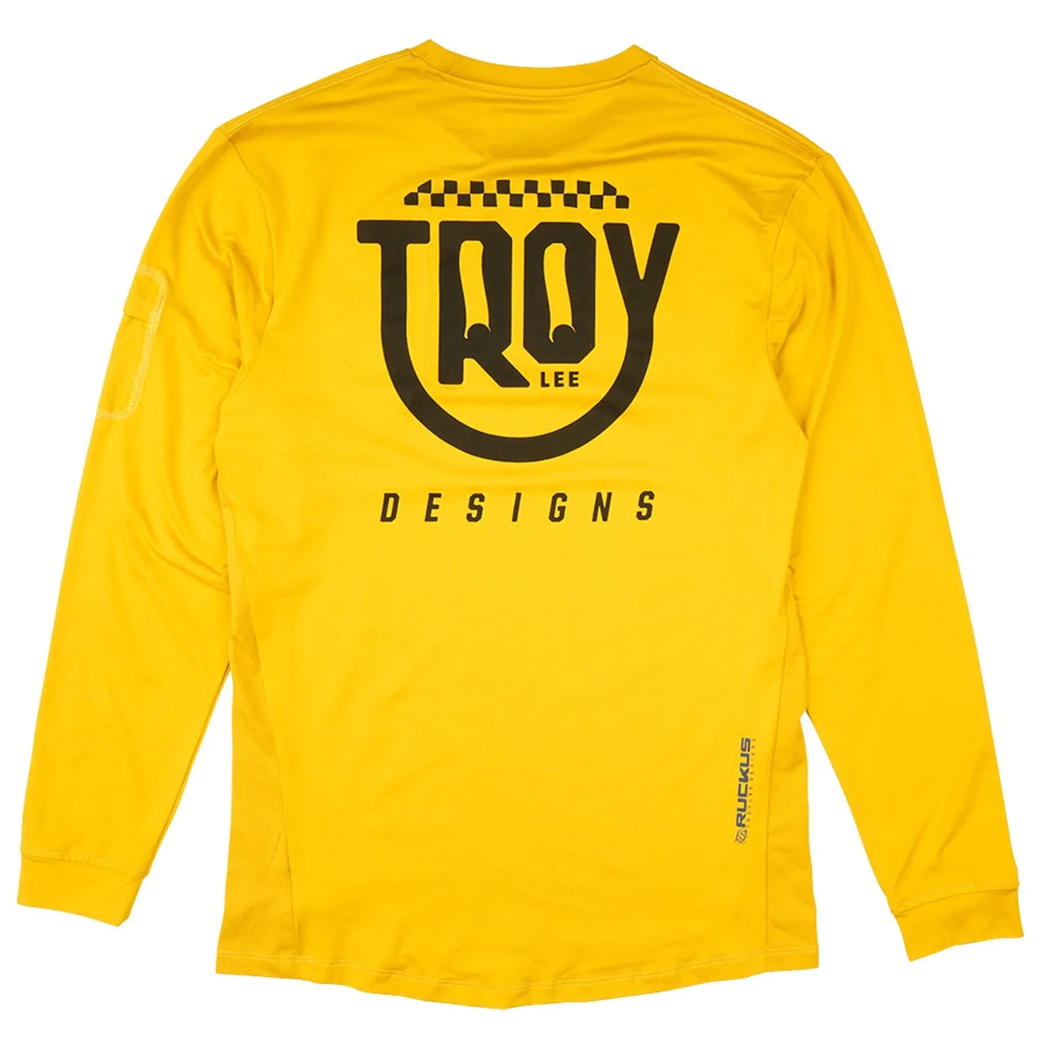 Troy Lee Designs Ruckus Ride Tee maglia bici bambino zafferano