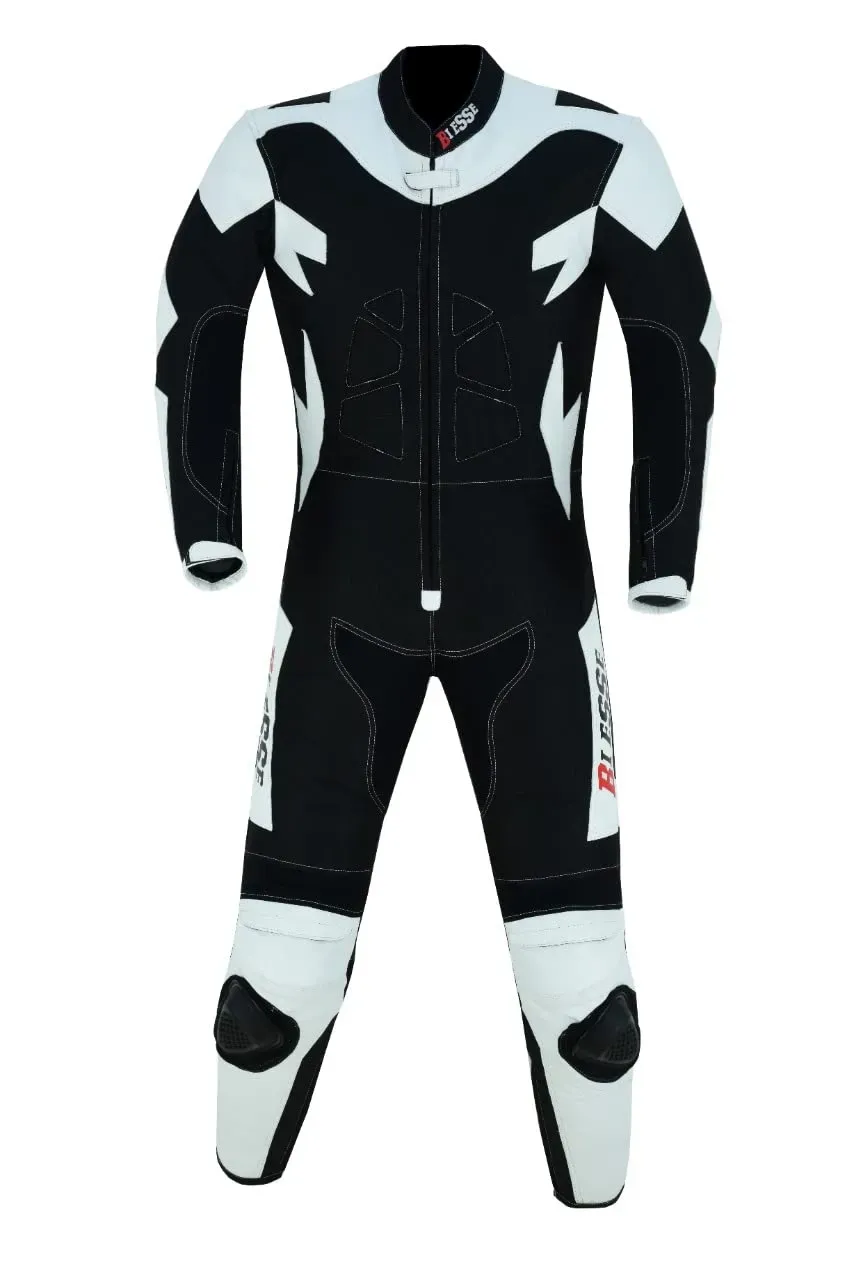 Bi Esse Tuta Minimoto Pelle Bambino XS 7 Anni Nero