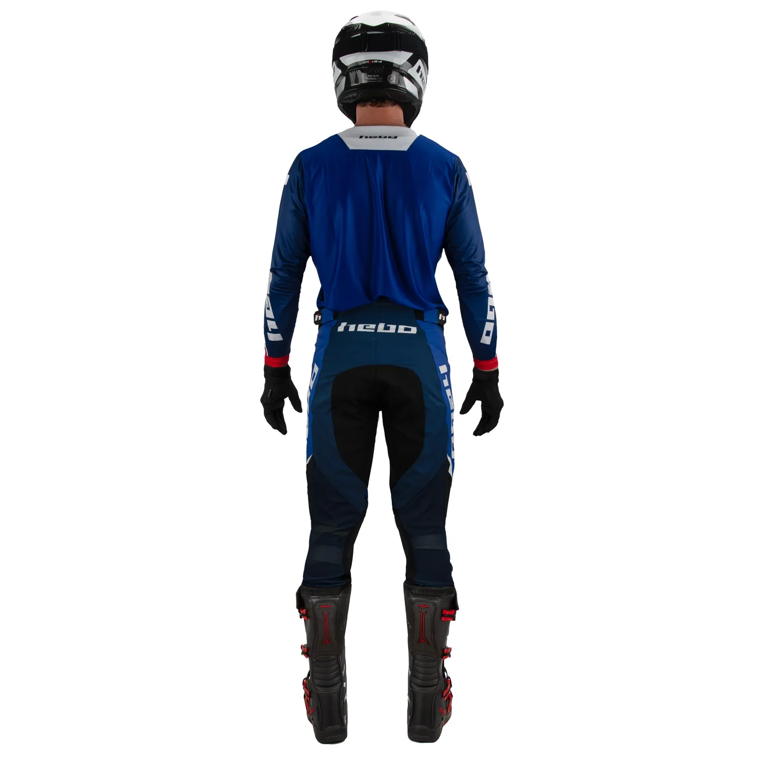 Hebo Scratch pantaloni enduro blu taglia L kevlar