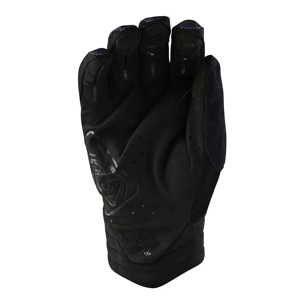 Troy Lee Designs Luxe Solid Black guanti donna nero
