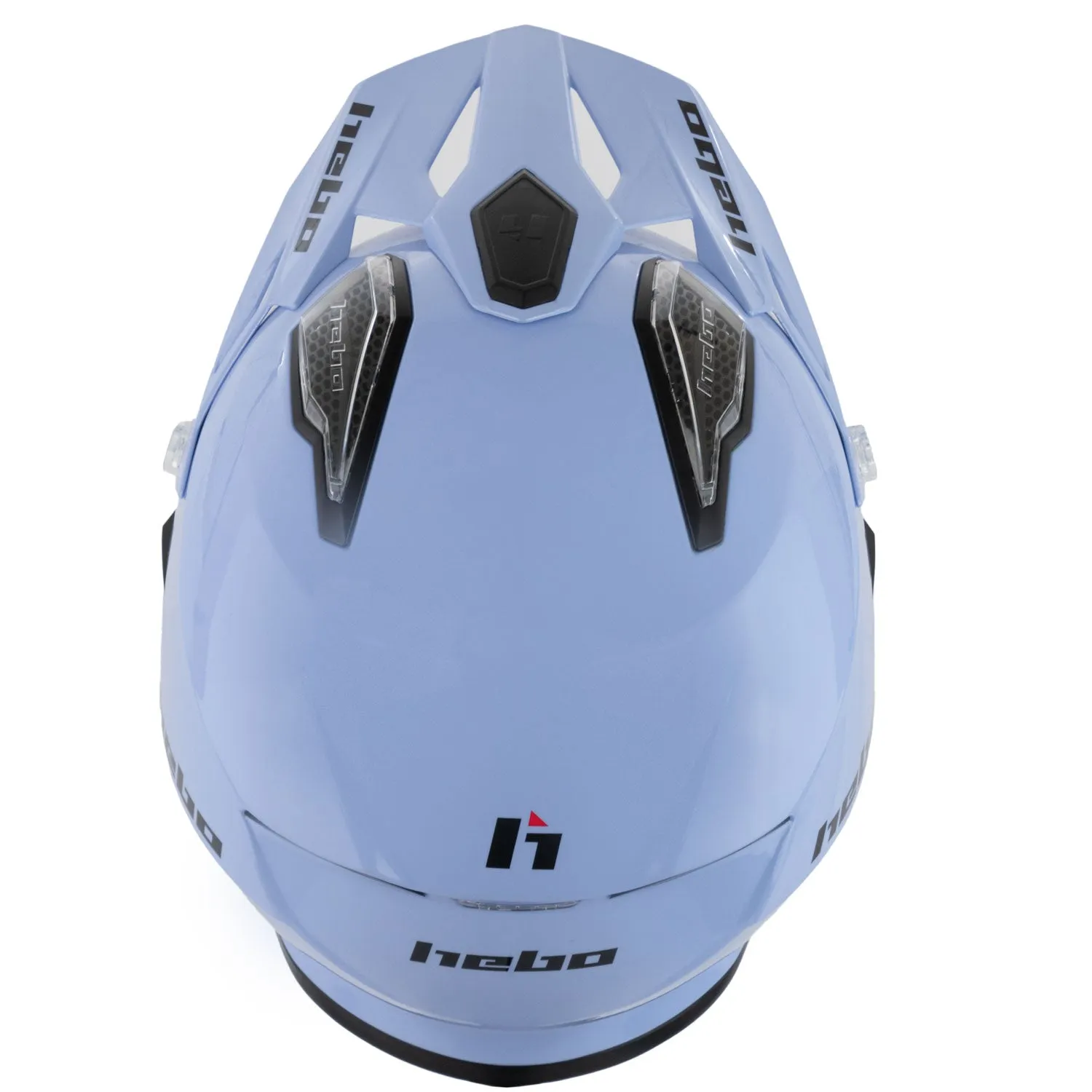 Hebo Zone 5 Monocolor casco blu omologato ECE 22-06
