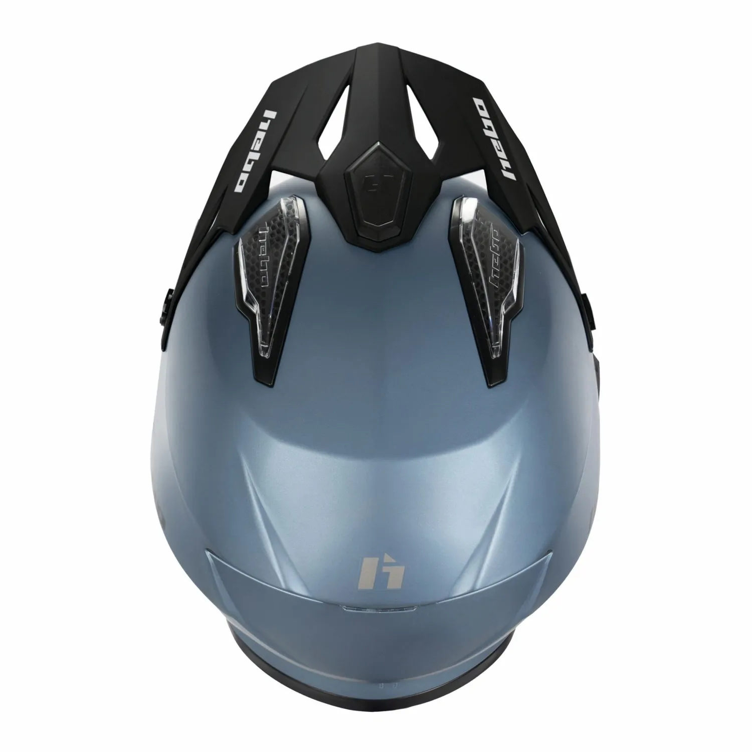 Hebo Zone 5 Duo casco trial blu opaco omologato