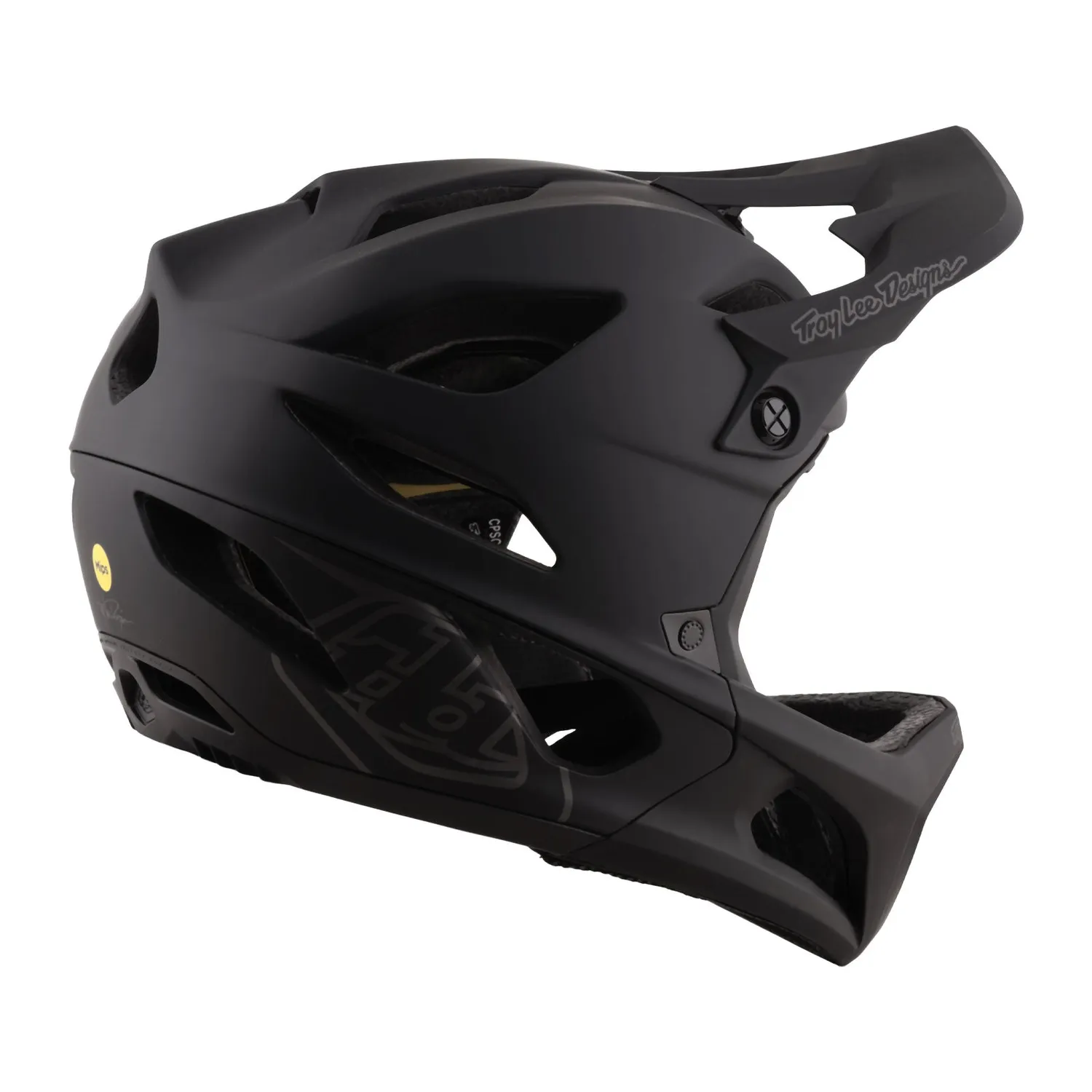 Troy Lee Designs Stage Drone casco integrale nero