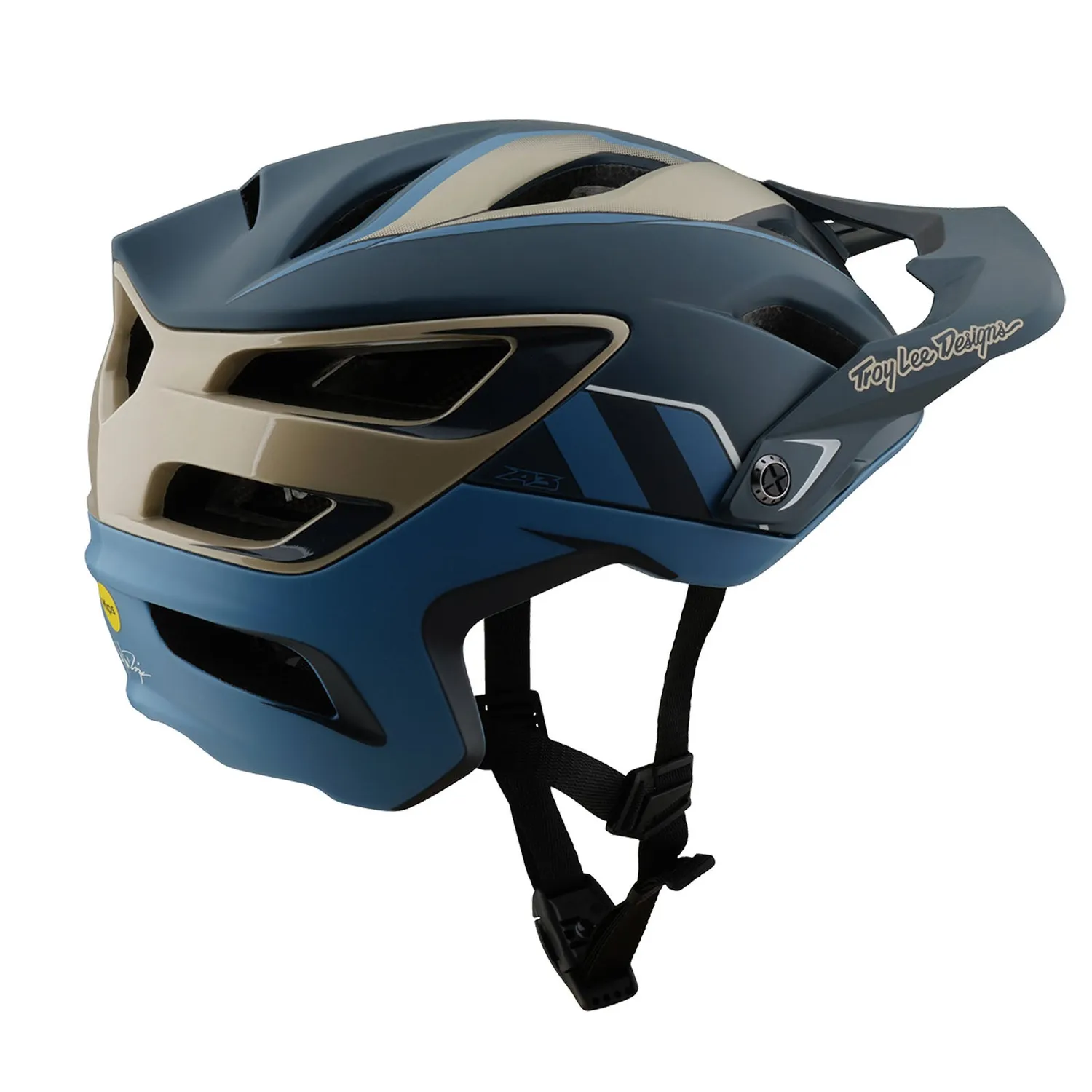 Troy Lee Designs A3 MIPS casco bici Intake Smoke