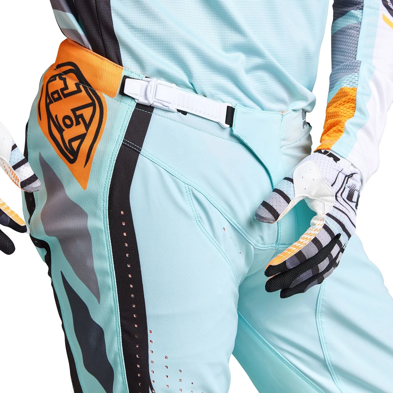 Troy Lee Designs SE Pro pantaloni moto aqua race fit 32