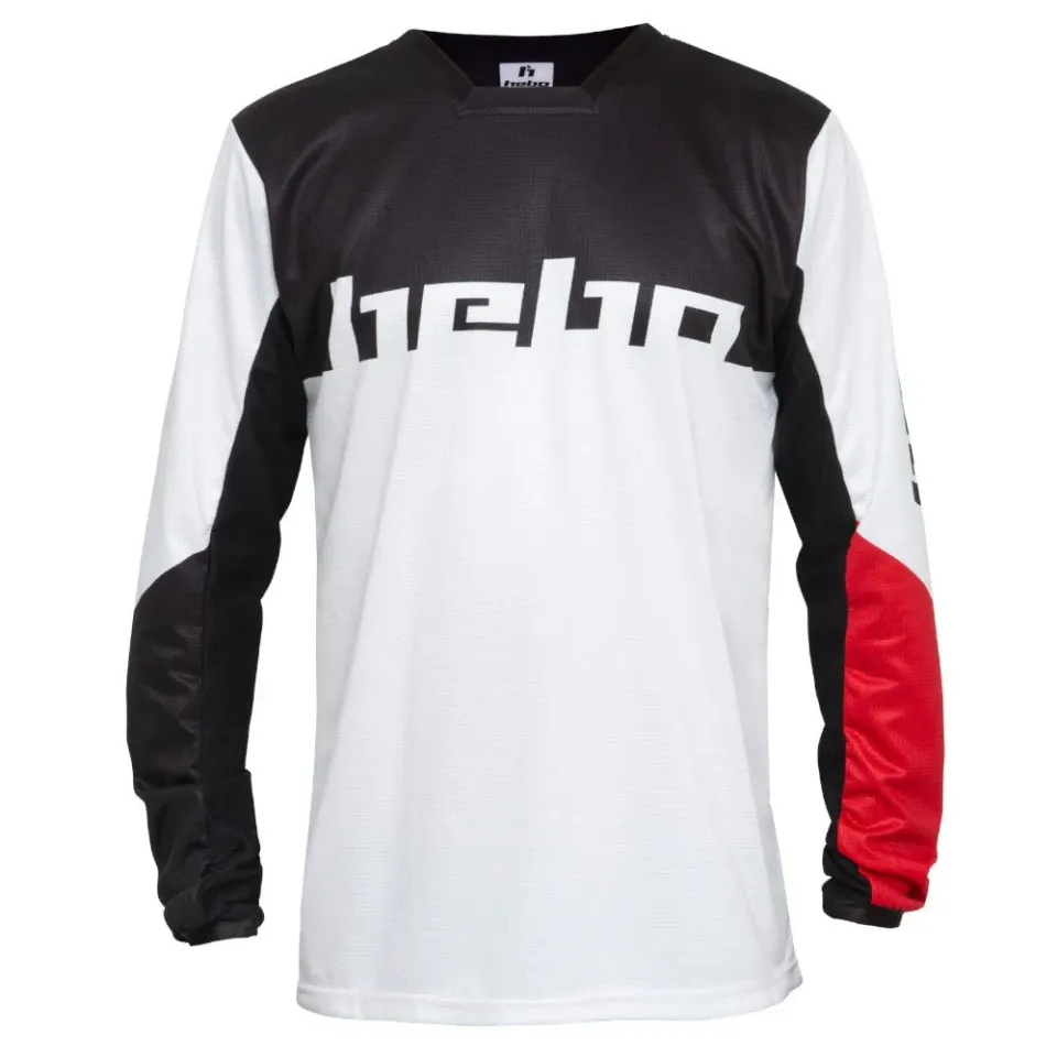Hebo MX Scratch Evo HE2530 maglia bianca enduro