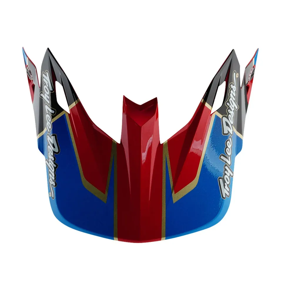 Troy Lee Designs SE5 Speed Red visiera casco rossa