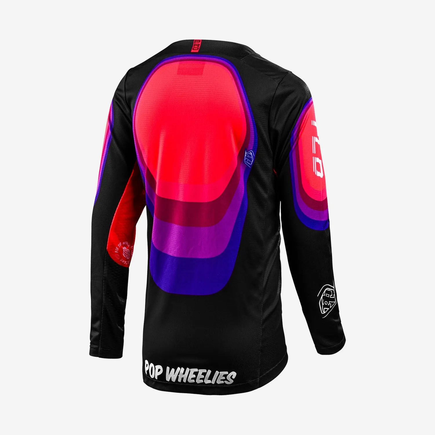 Troy Lee Designs GP Pro Youth Maglia Moto Nero Rosso