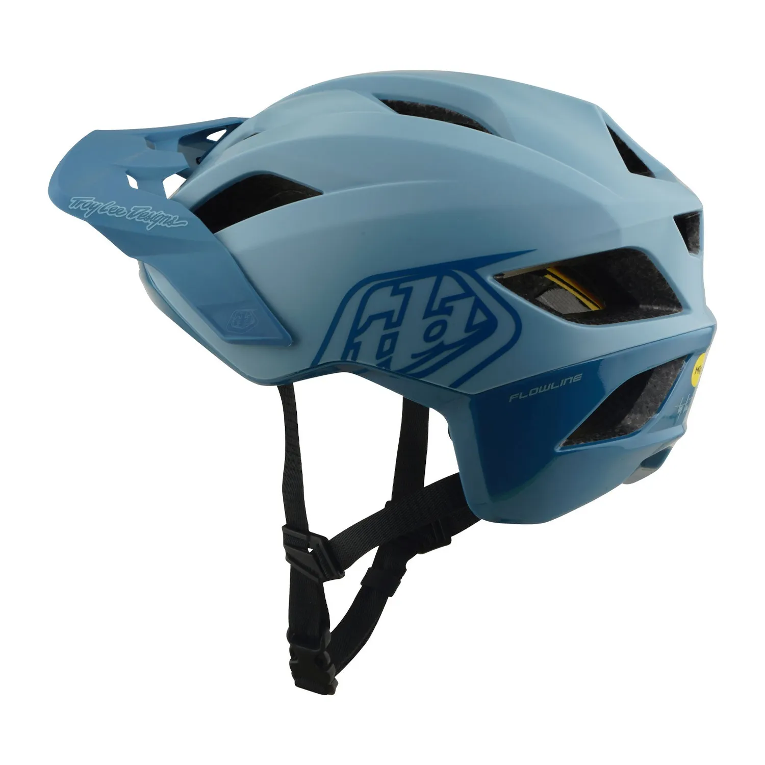 Troy Lee Designs Flowline Point casco bici dawn blue MIPS