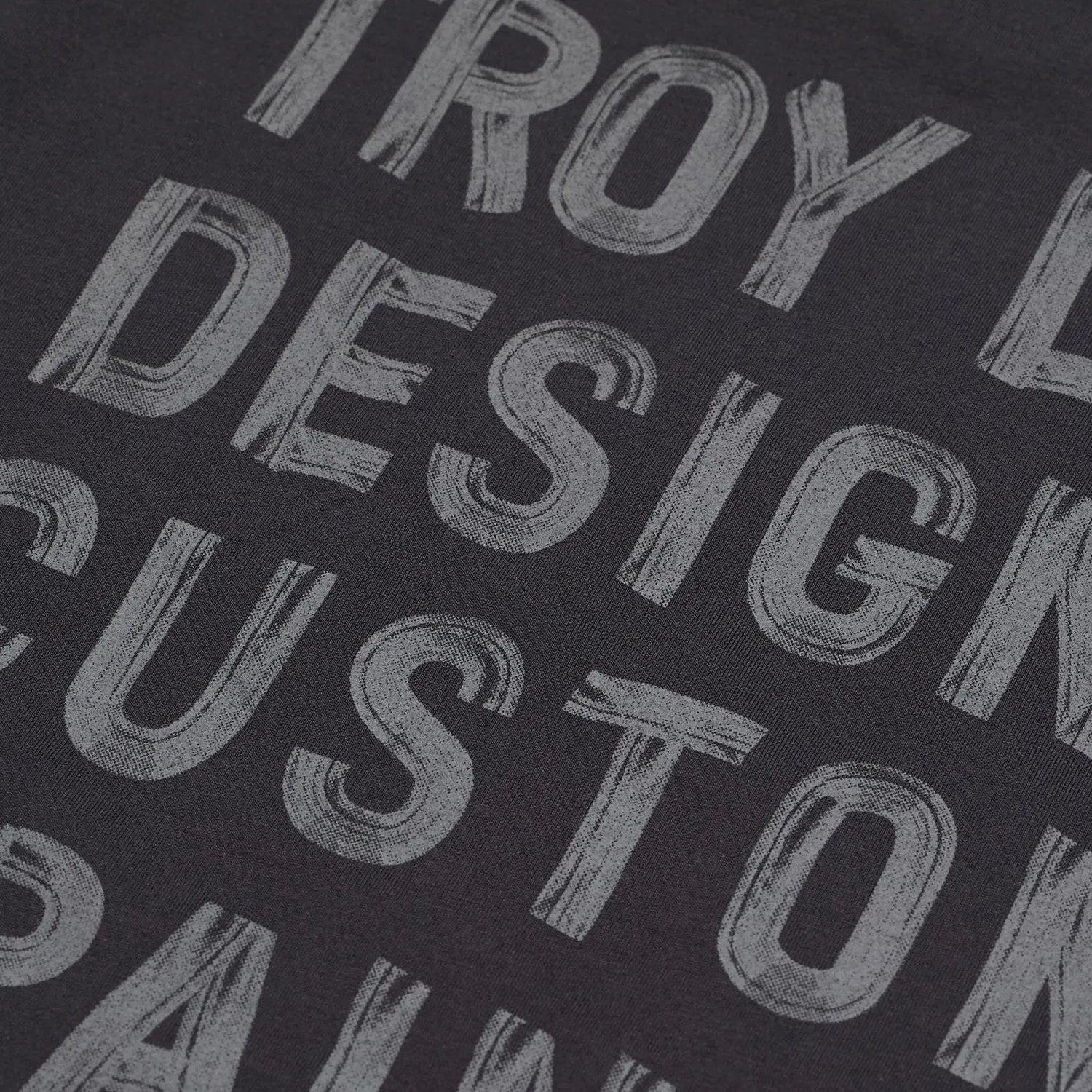 Troy Lee Designs Paint Shop T-Shirt Donna Manica Corta Carbon