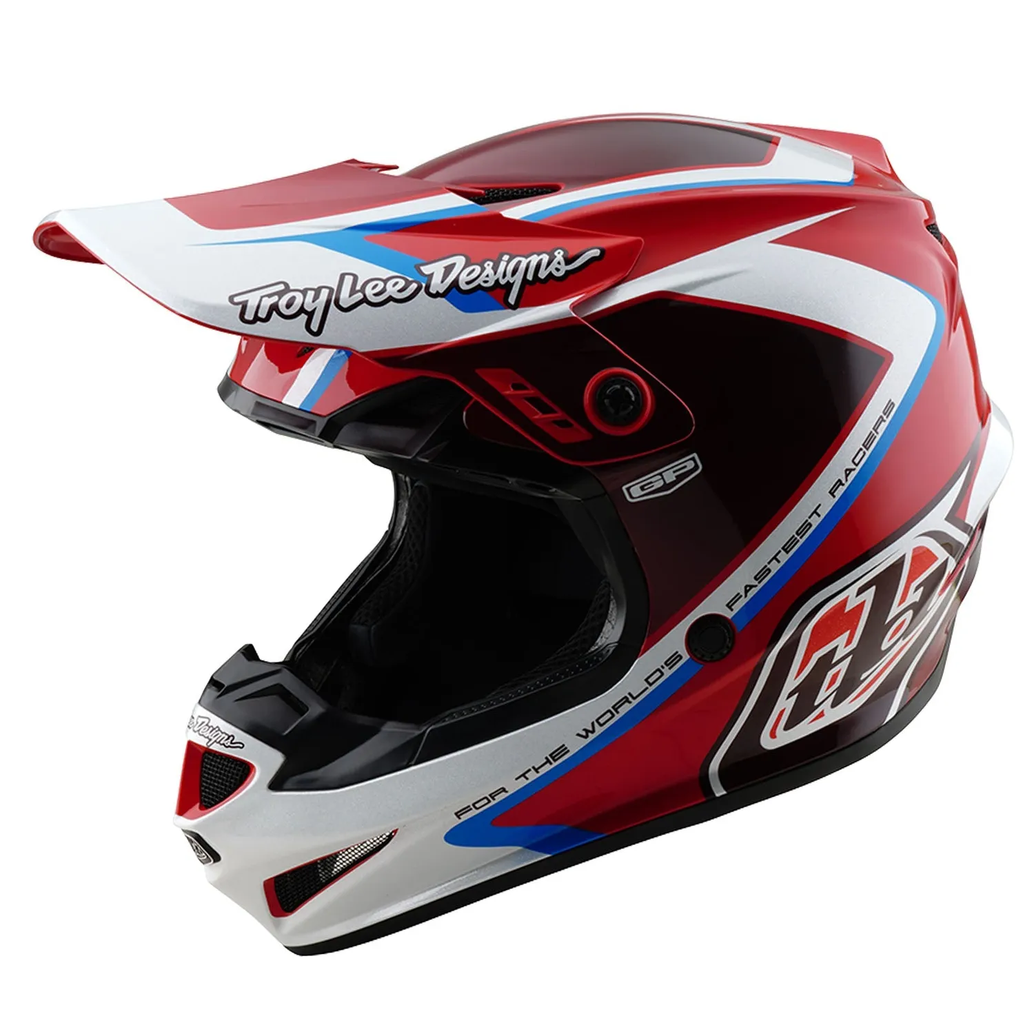 Troy Lee Designs GP Shutter casco cross bambino Red