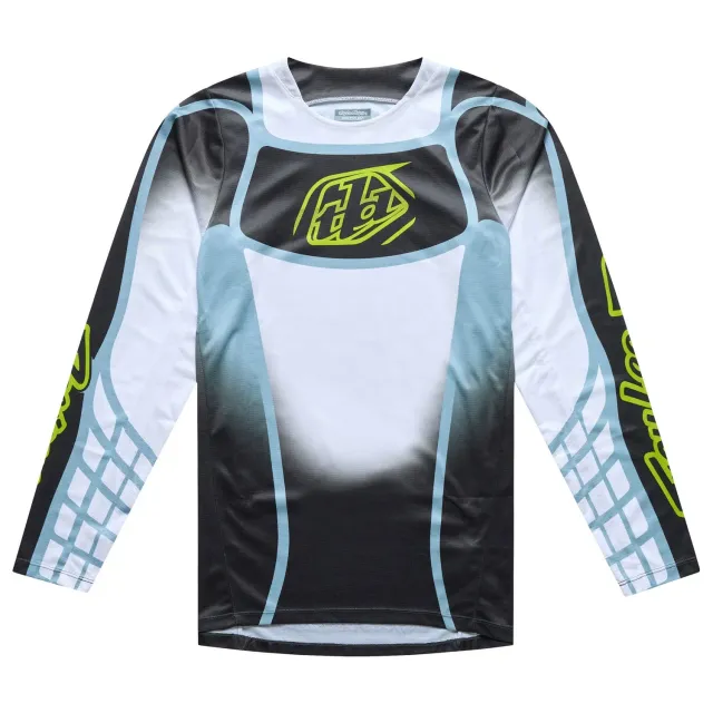 Troy Lee Designs GP Pro Framework maglia moto grigio manica lunga