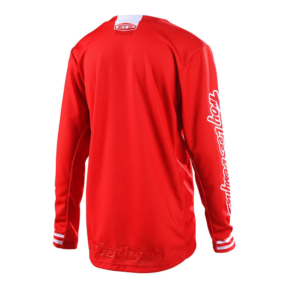 Troy Lee Designs GP maglia moto bambino rossa manica lunga