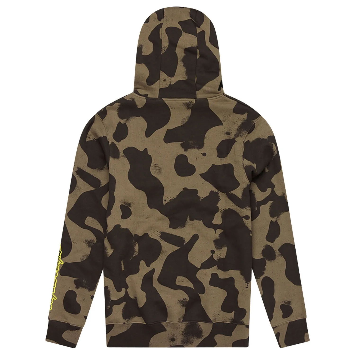 Troy Lee Designs Badge felpa cappuccio olive camo pile