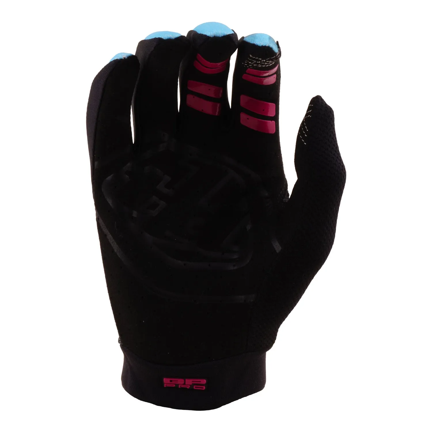 Troy Lee Designs GP Pro Guanti Framework Nero Ciano