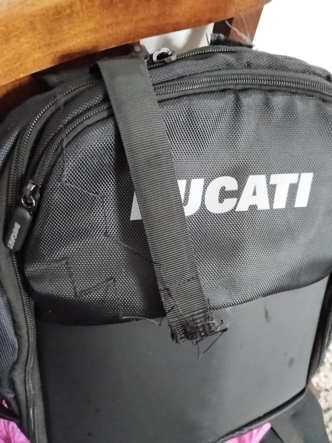 Ducati Urban Zaino Bici Monopattino 25L Nero