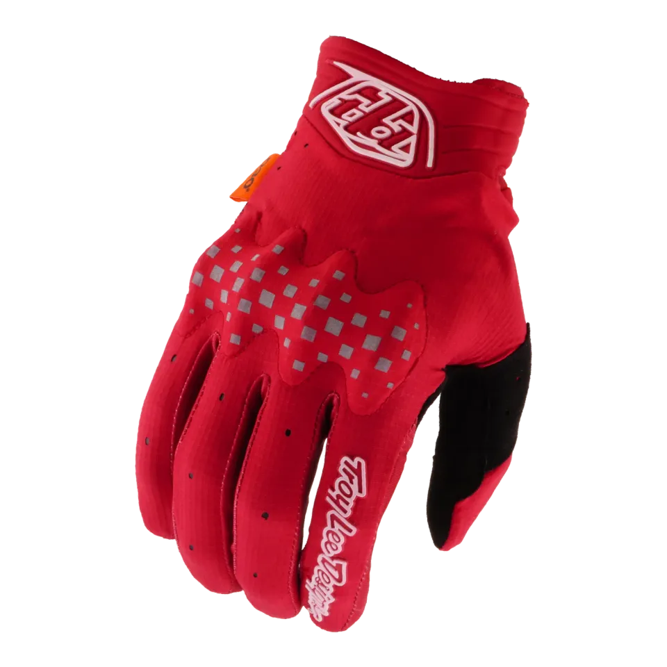 Troy Lee Designs Gambit guanti moto Scarlet Glo softshell