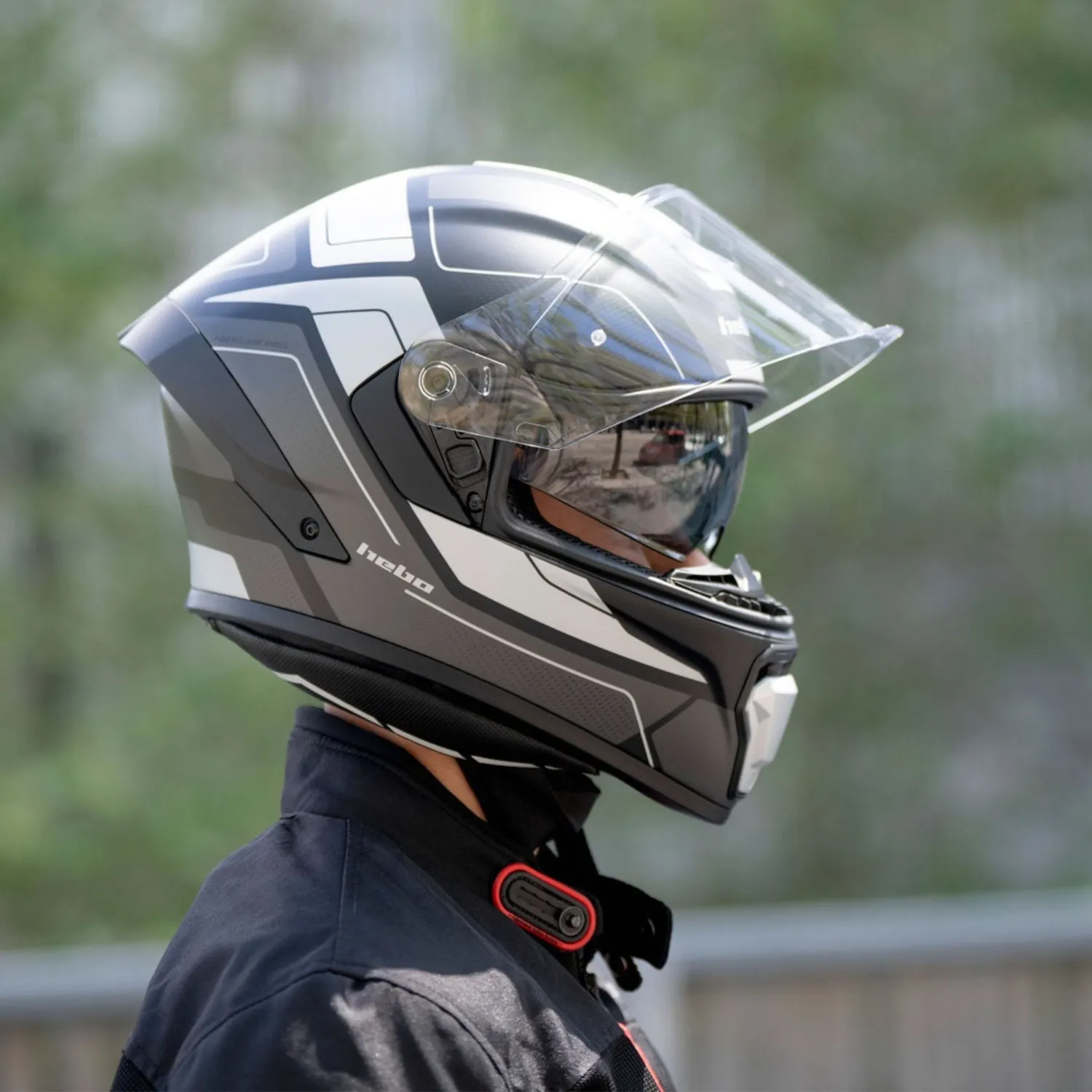 Hebo A618 Force Mate casco integrale visiera solare