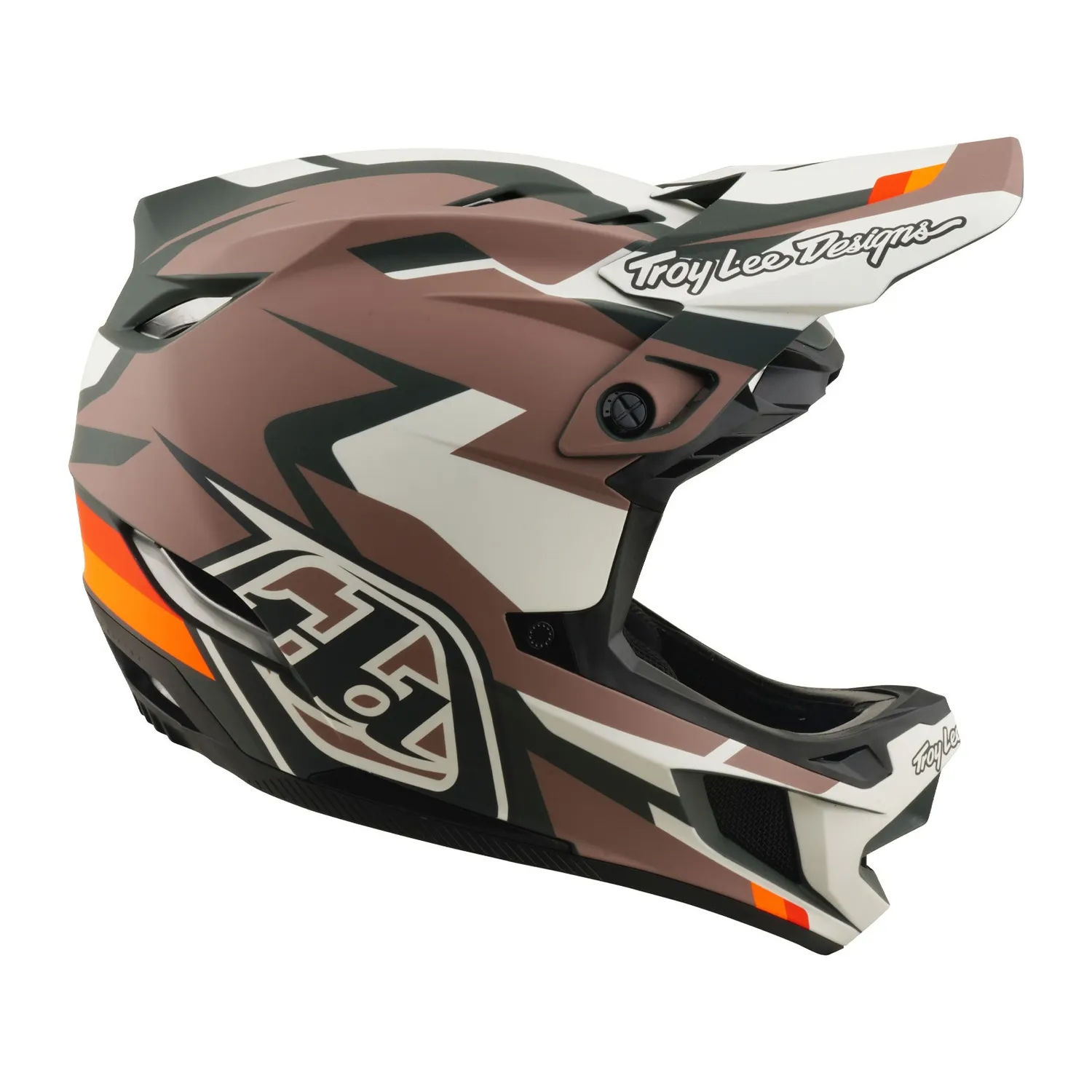 Troy Lee Designs D4 Polyacrylite casco MTB clay MIPS