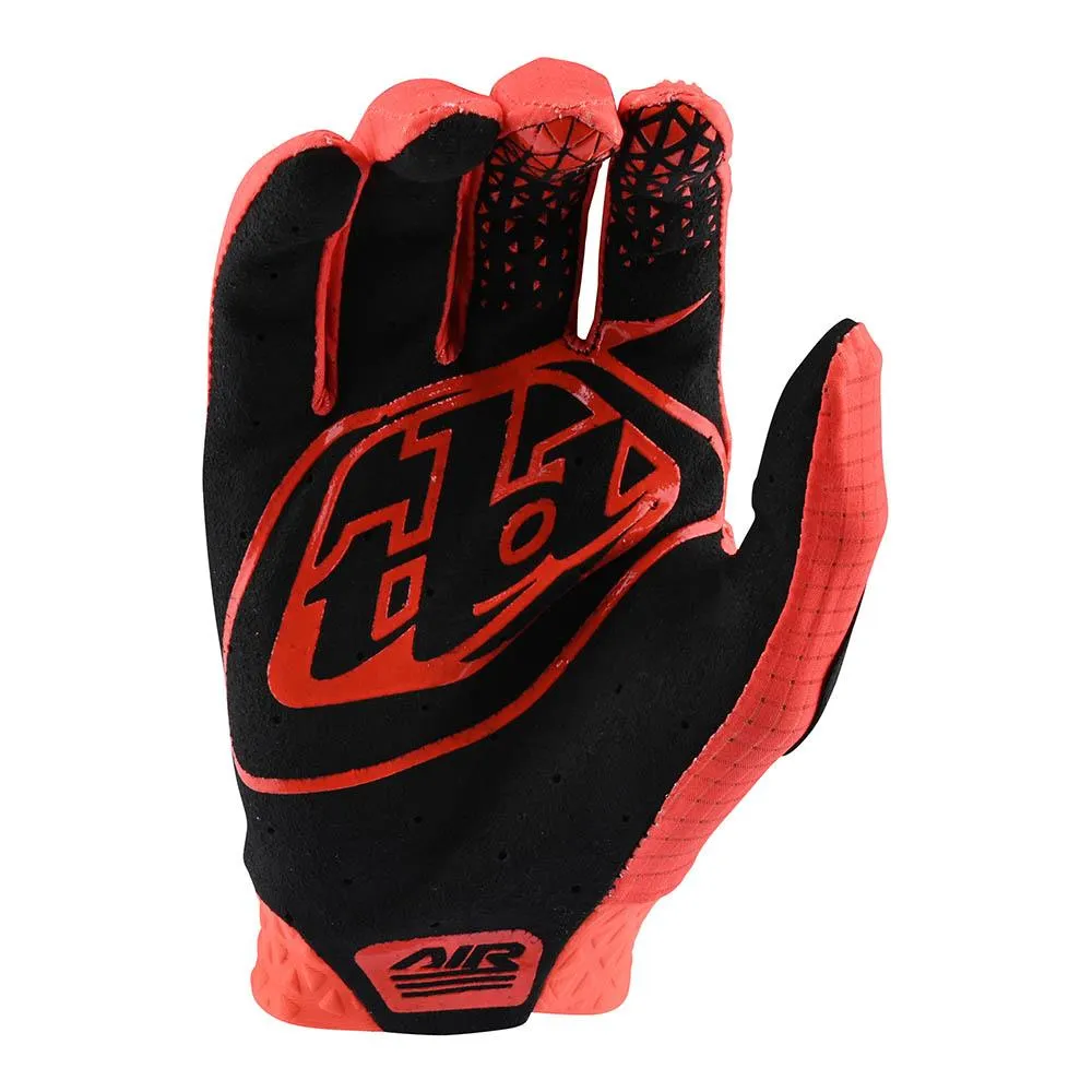 Troy Lee Designs Air Solid guanti moto arancioni traspiranti
