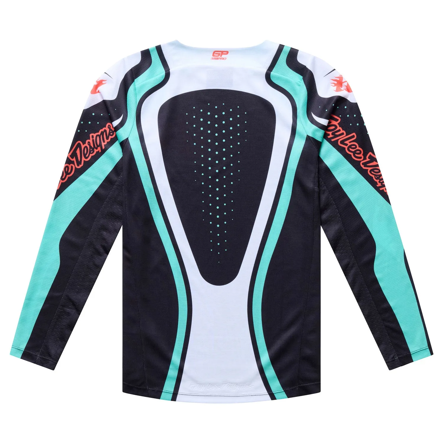 Troy Lee Designs GP Pro Roller Maglia Moto Bambino Nero Teal