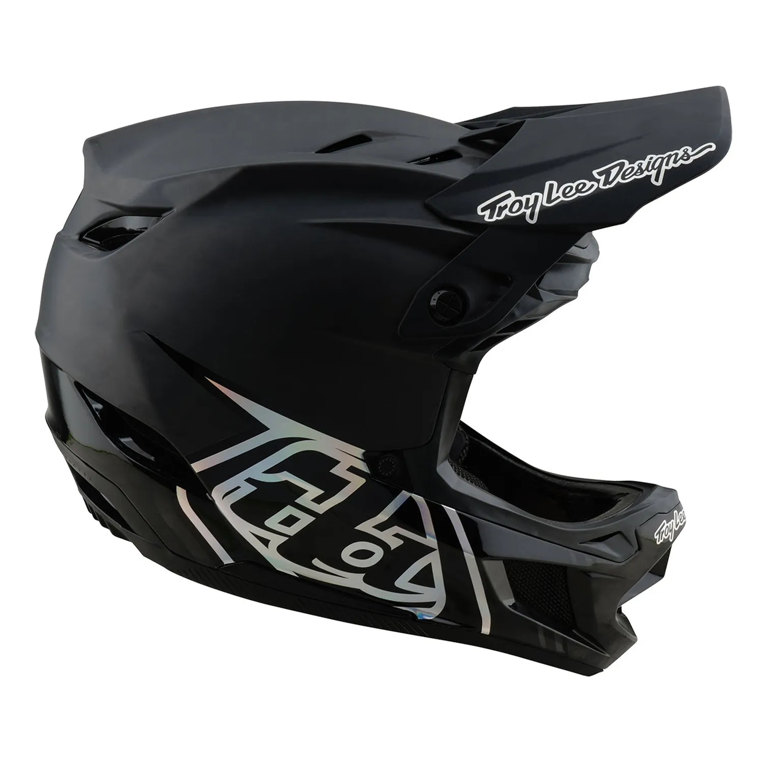 Troy Lee Designs D4 Carbon casco integrale nero