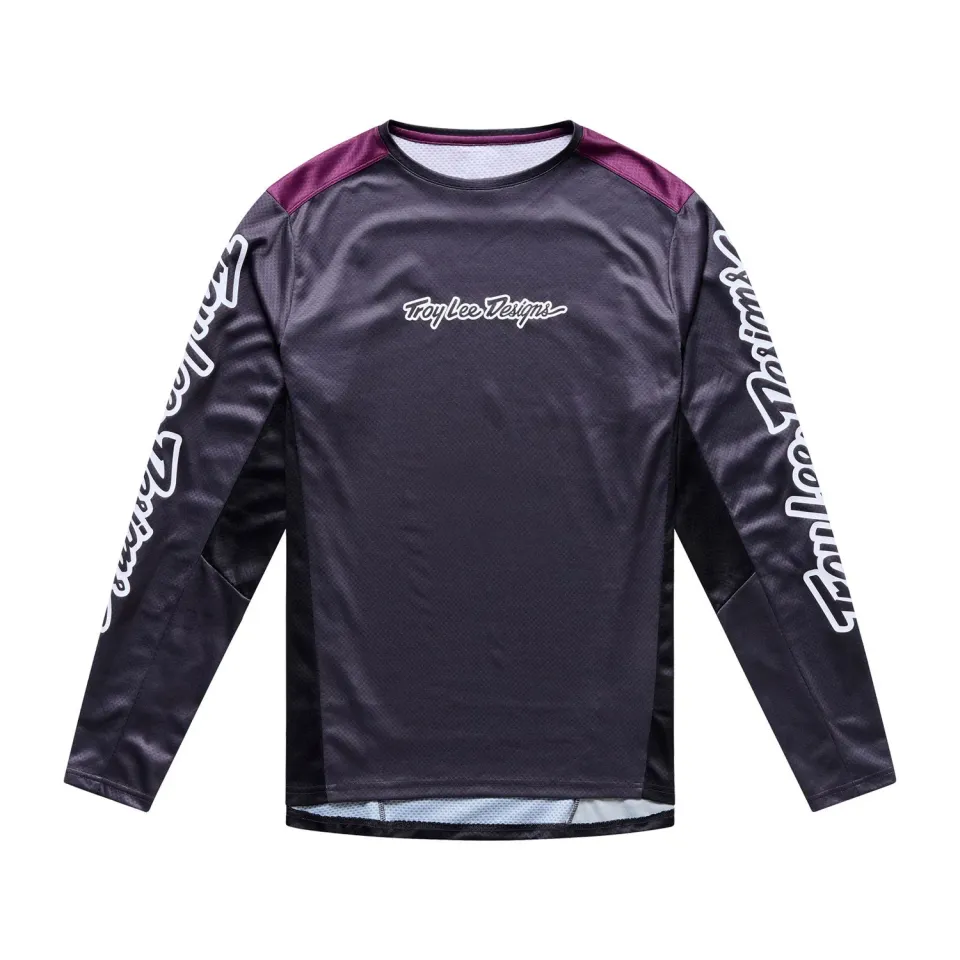 Troy Lee Designs Stage maglia mtb manica lunga carbon uomo
