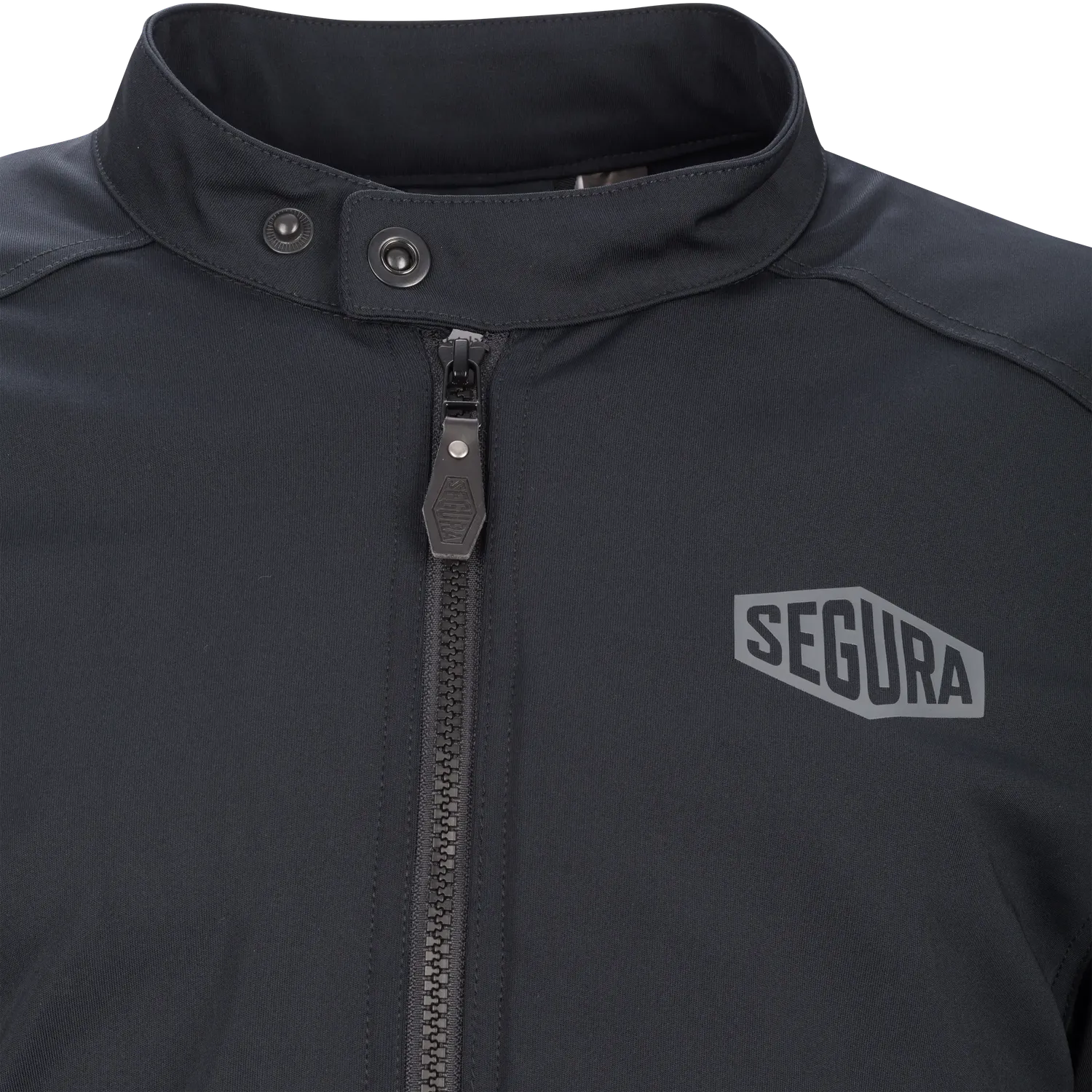 Segura Python giacca moto nera leggera