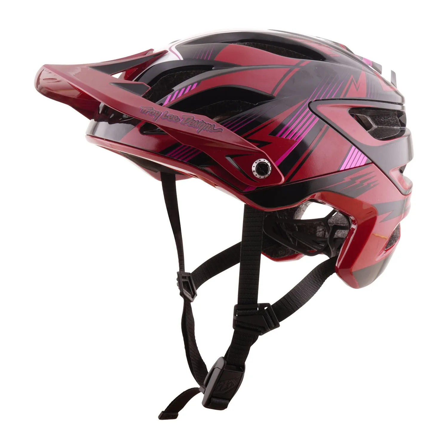 Troy Lee Designs A3 Cyclops casco mtb rosso MIPS