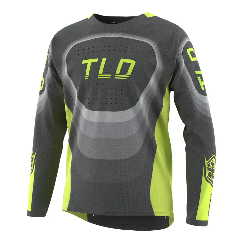 Troy Lee Designs Sprint Reverb maglia bici ragazzo grigia