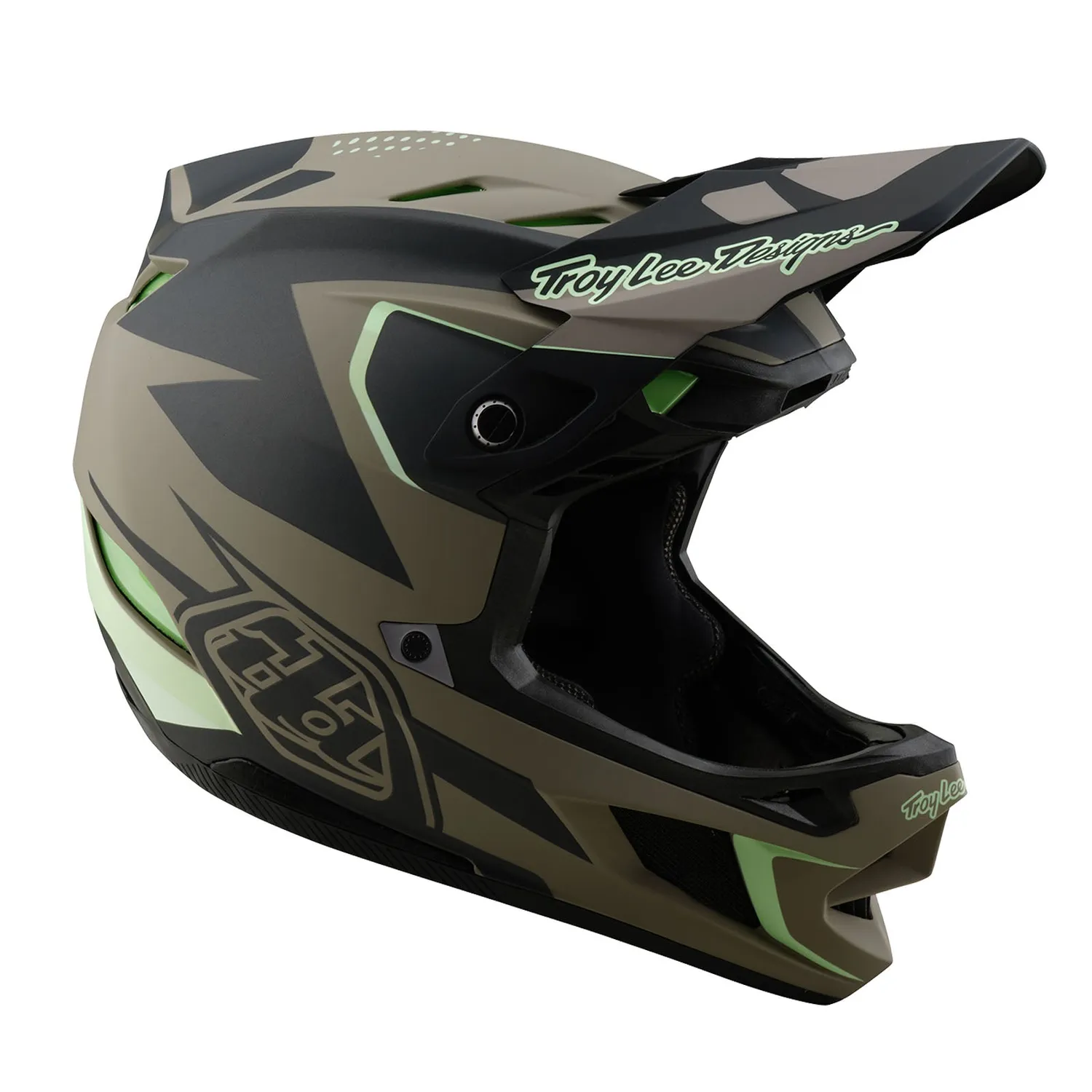 Troy Lee Designs D4 Composite casco integrale Timber MIPS leggero