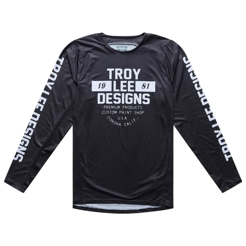 Troy Lee Designs GP Pro Air maglia moto nera manica lunga