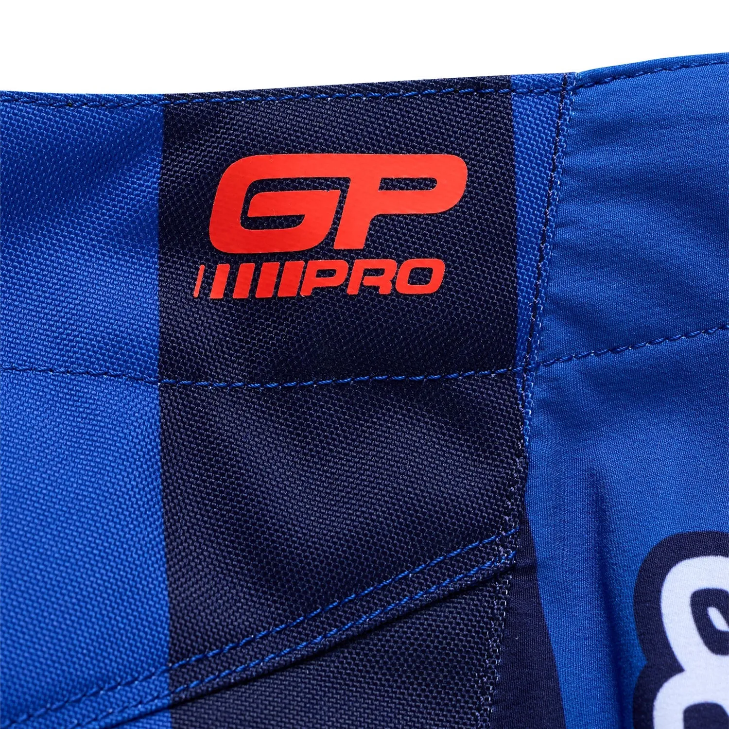 Troy Lee Designs GP Pro Pantaloni moto blu navy bianco