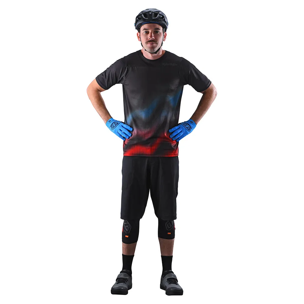 Troy Lee Designs Skyline Solid pantaloncini bici neri fondello