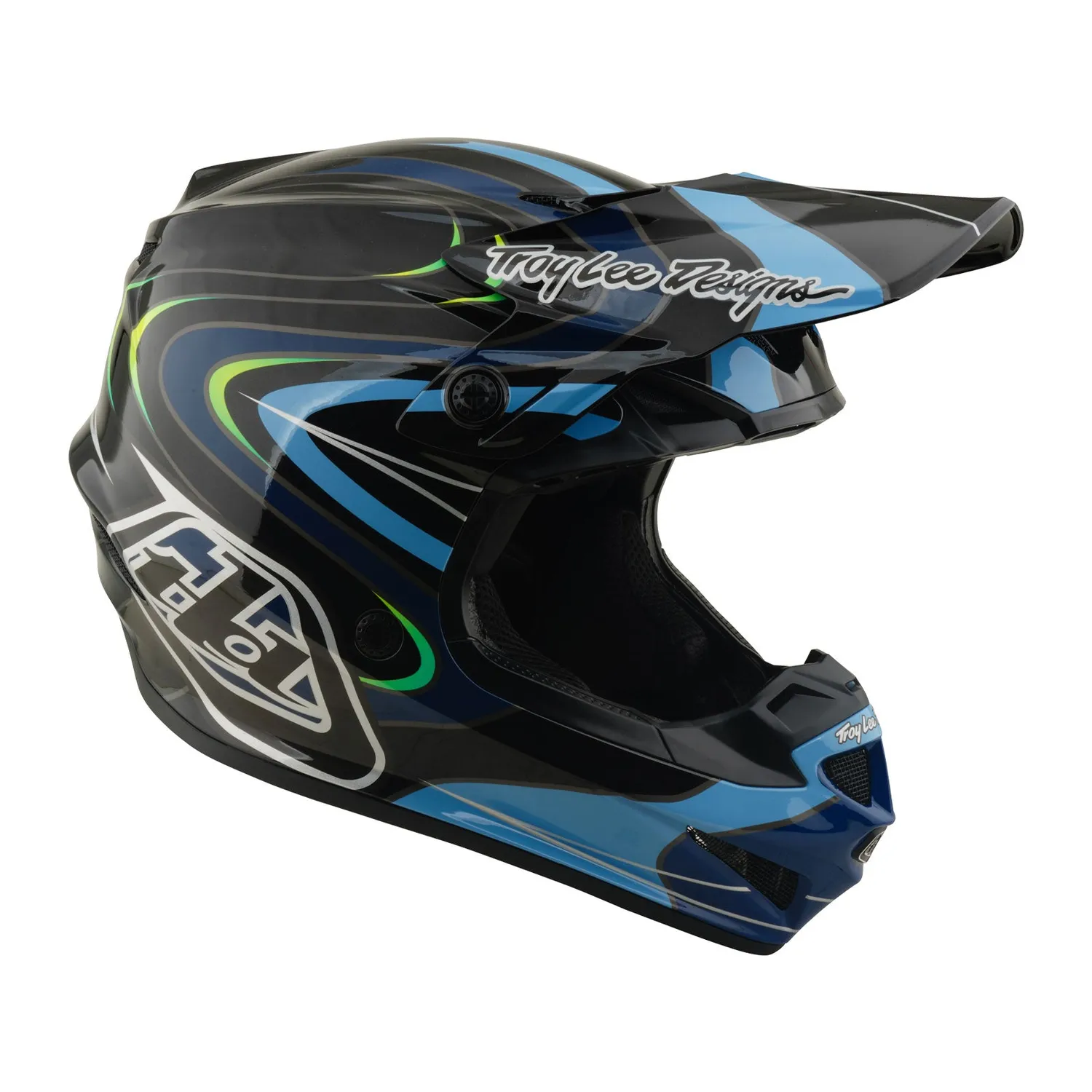 Troy Lee Designs GP Pro Pulse casco moto MIPS nero