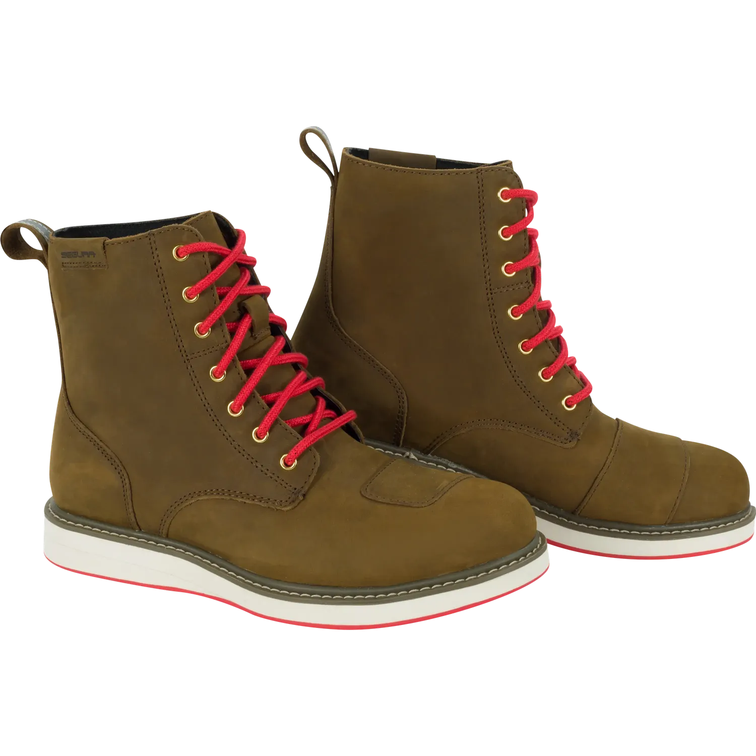 Segura Maddox scarpe moto uomo marrone impermeabili