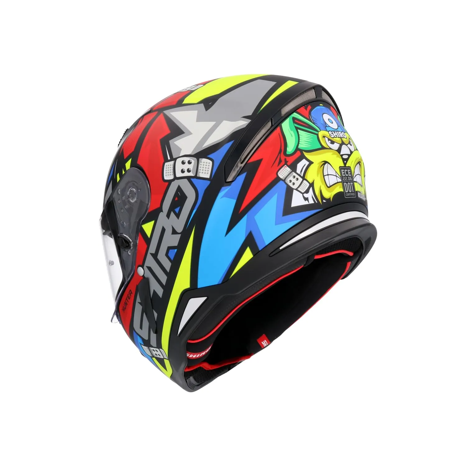 Bi Esse Casco Integrale Moto Nero Blu Quattro Stagioni
